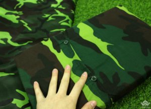 chăn bộ đội mùa hè
